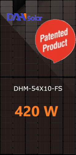 Solární panel DHM-T56X10/FS (BB) 420W