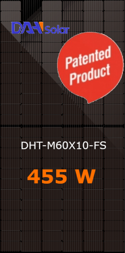 Solární panel DHM-T60X10/FS (BB) 455W