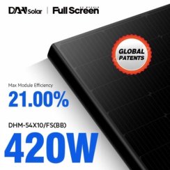 Solární panel DHM-T56X10/FS (BB) 420W